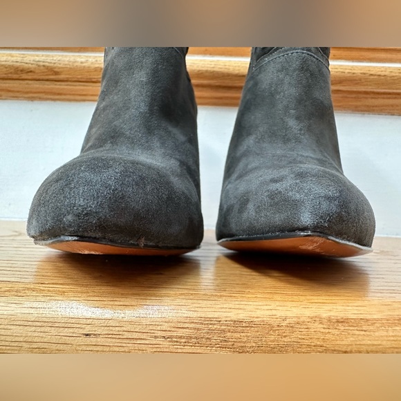 Rebecca Taylor gray booties size 9. Rebecca Taylor high heels shoes - Picture 4 of 12